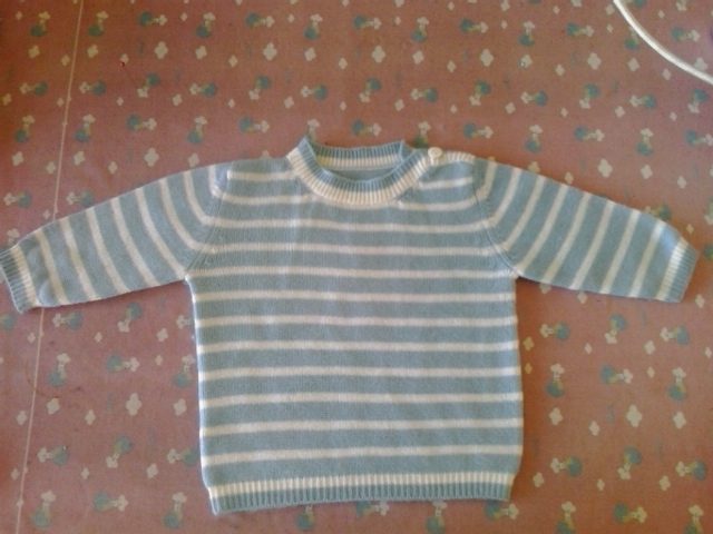 Cashmere Stripe Sweater