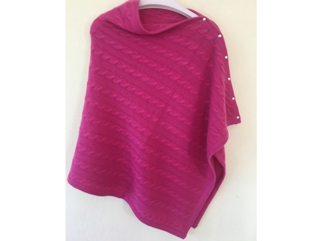 Cable Poncho